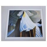 Lawren Harris Print "Mt. Lefroy" - 23"Wx19"H