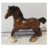 Beswick Cantering Shire Horse figurine,