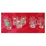 Barware lot! A&W glasses, Miller Lote glasses,