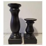 Pair of candle holders