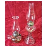 Pair of oil lamps
