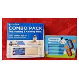 Combo Pack Pet heating & Cooling Mats & 400 pet