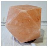 6.5" Hexagon-Shaped Himalayan Pink Salt Rock