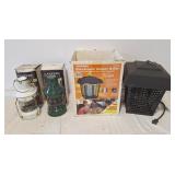 Pair of lanterns and Flowtron Electric Insect