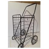 Rolling shopping cart