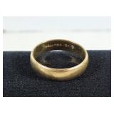10K Columbia Ring. Size 8.5