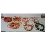 7 various lengths extension cords