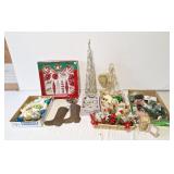 Assorted Christmas decorations