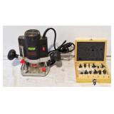 Tmt plunge router and trademaster router bits
