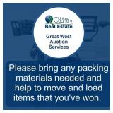 Please Bring Any Packing Supplies & Help Required