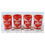 Vintage Dominion Glass souvenir tumblers features