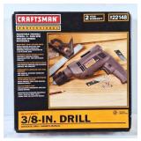 Craftsman  3/8" drill