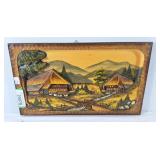 Black Forest Hand Carved and Hand painted Cottage