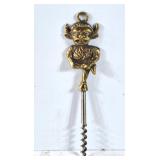 Brass Devil Corkscrew Bottle Cap Remover