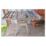 Craftsman 10" contractors saw. 49" long x 30 1/2"