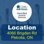 Items Removed from Camlachie & Courtright Homes + Inclusions