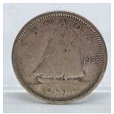 1938 Canada Dime