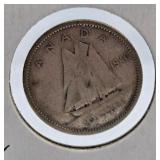 Rare 1940 Canada Dime with Doubling