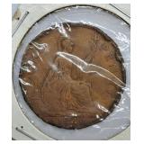 1946 Great Britain One Penny Coin