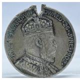1902 King Edward VII Coronation Medallion