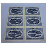1967 Canada 5-Cent Postage Stamps Celebrating the