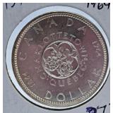 Mint State 1964 Canada One Dollar Coin