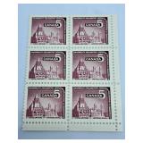 1966 Canada 5-Cent Postage Stamps Commemorating