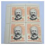 1968 Canada 5-Cent Postage Stamps Commemorating