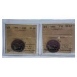ICCS Graded Specimen 1981 and 1989 Canada