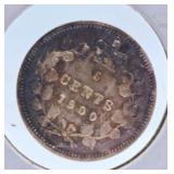 Extra Fine 1900 Canada Nickel with Oval 0