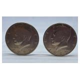 1973 and 1980 U.S.A. Half Dollars
