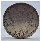 Good 1908 Canada 50 Cent Piece