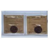 ICCS Graded Proof Like 1972 and 1973 Canada