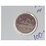 1950 Canada Nickel