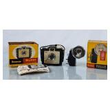 Vintage Kodak Bullet Camera & Flash