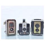 Trio of Vintage Kodak Cameras