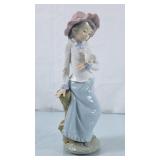 NAO by Lladro Woman w/Dove Figurine
