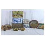Lovely Vintage Inspired tin lot