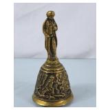 Vintage Napoleon Bonaparte Solid Brass Bell