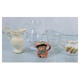 Royal Doulton Falstaff Creamer & Other Glass &