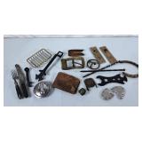 Vintage Case Power Steering Cap, Brass Buckle,