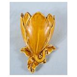 Beautiful Bretby Pottery Floral Wall Pocket