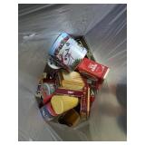 Large quantity of mystery collector tins
