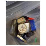 Large quantity of mystery collector tins