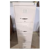 4 drawer metal filing cabinet