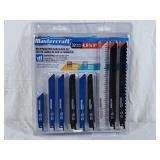 Mastercraft reciprocating saw blades set