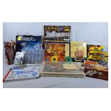 Huge lot of various games, puzzles and books as