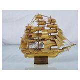 Gold Plated Thermopylae Sailing Ship