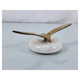 Vintage Bird in Flight Paperweight