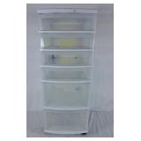 Plastic Rolling Storage Organizer